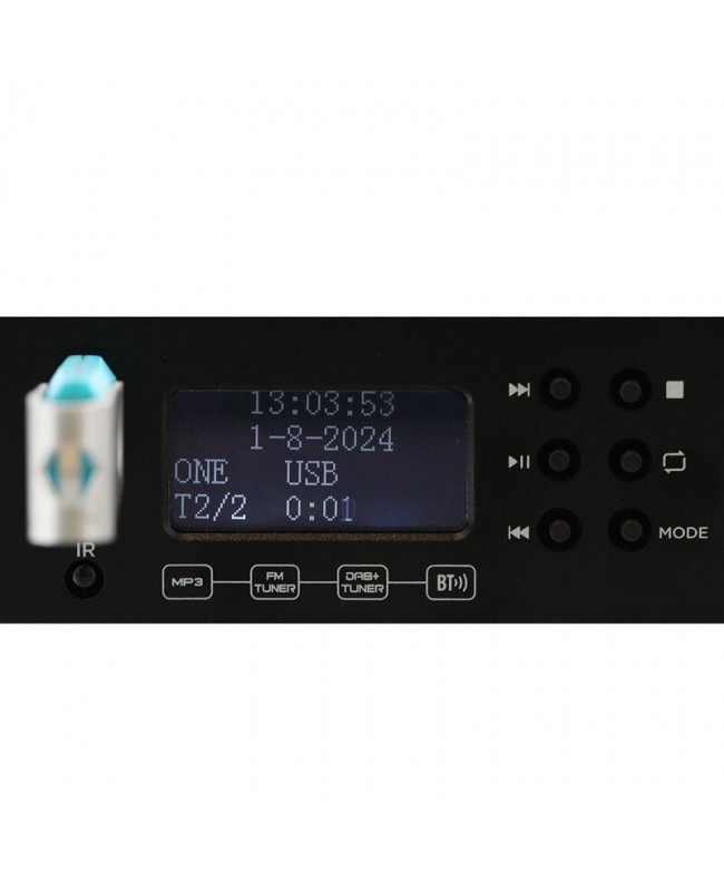 Definitive MEDIA PLAYER DAB Stereo CD/Media-Player/Recorders