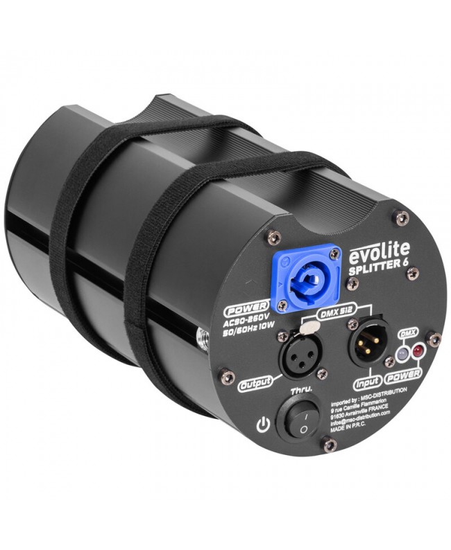 Evolite Splitter 6 DMX Gear