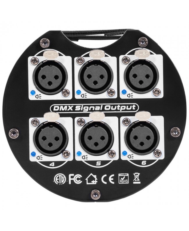 Evolite Splitter 6 DMX-Ausrüstung