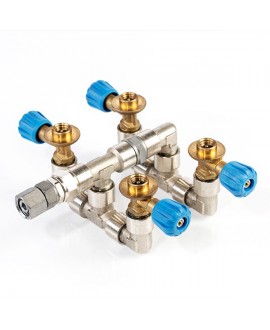 Explo Aerosol adapter for 4 cans, excl. Indoor nozzle Flammen-Projektoren