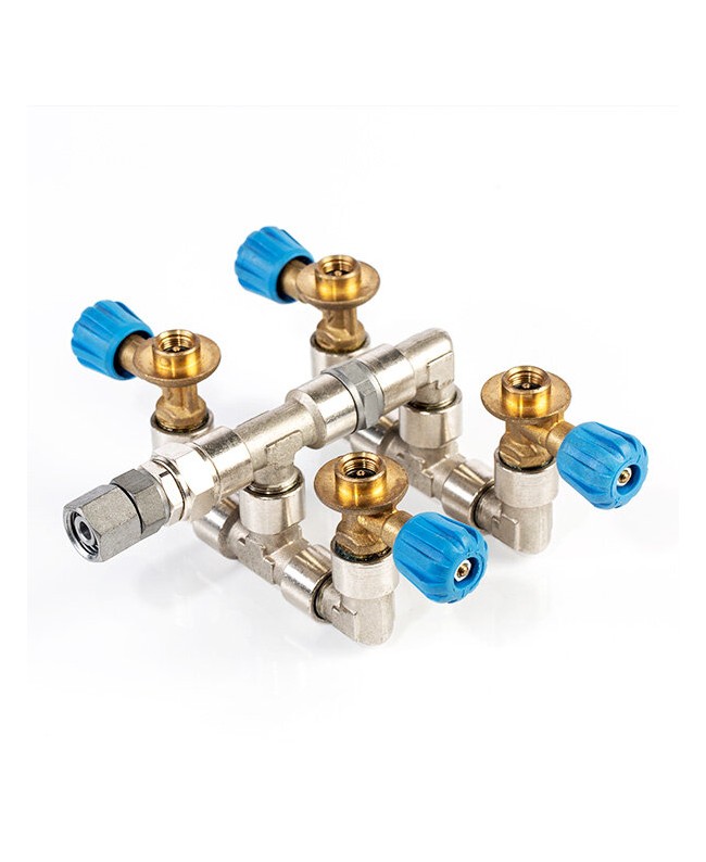 Explo Aerosol adapter for 4 cans, excl. Indoor nozzle Flammen-Projektoren