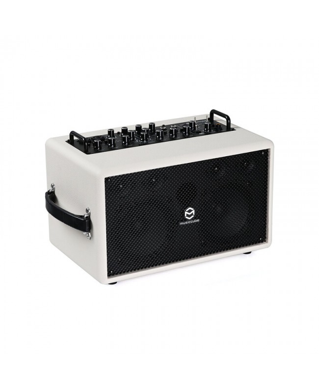 MUSICCUBE MA90 Pro - White Battery powered PA