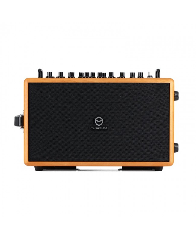 MUSICCUBE MA 90 Pro - Oak Akkubetriebene PA-Lautsprecher