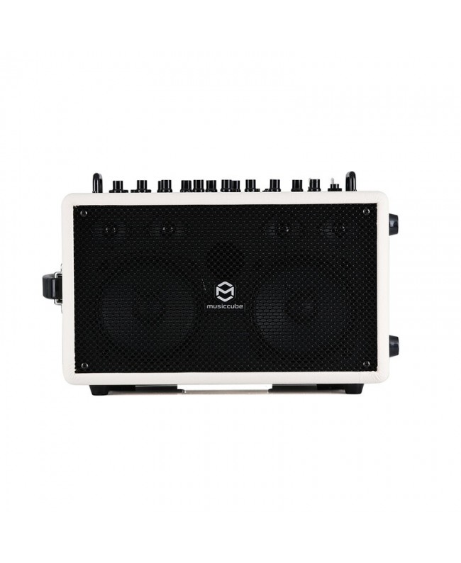 MUSICCUBE MA90 Pro - White Battery powered PA