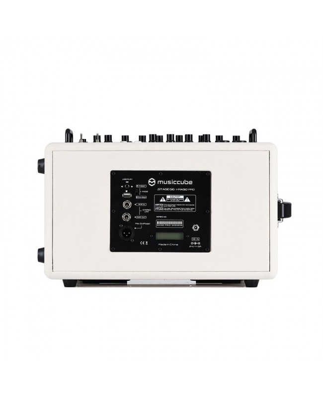 MUSICCUBE MA90 Pro - White Akkubetriebene PA-Lautsprecher