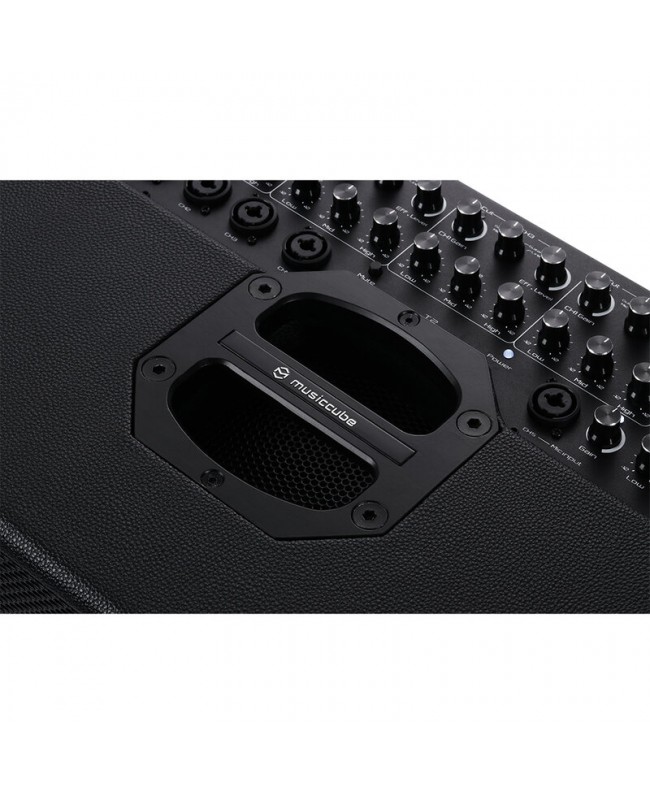 MUSICCUBE T2+ - Black Akkubetriebene PA-Lautsprecher