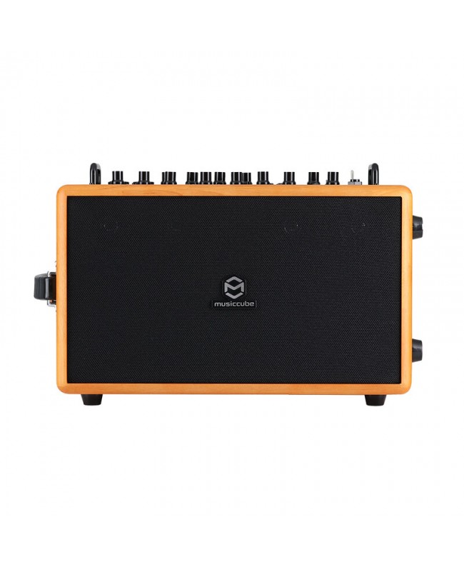 MUSICCUBE MA 90 Pro - Oak Akkubetriebene PA-Lautsprecher