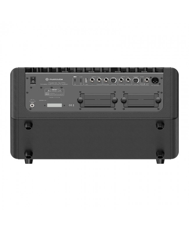 MUSICCUBE T2 Pro - Black Akkubetriebene PA-Lautsprecher