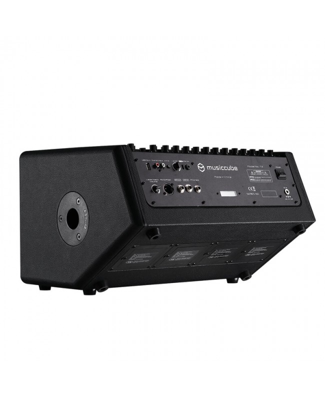 MUSICCUBE T2+ - Black Battery powered PA