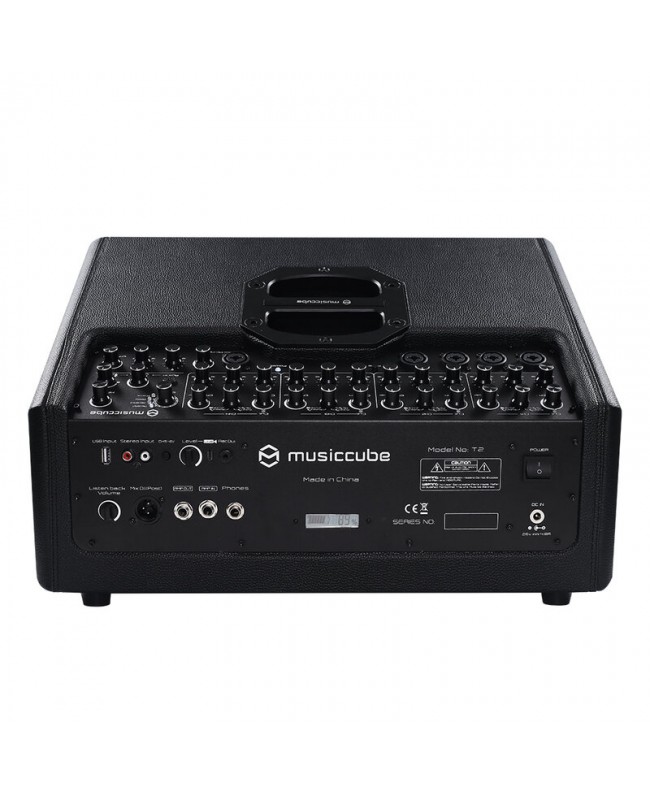 MUSICCUBE T2+ - Black Battery powered PA