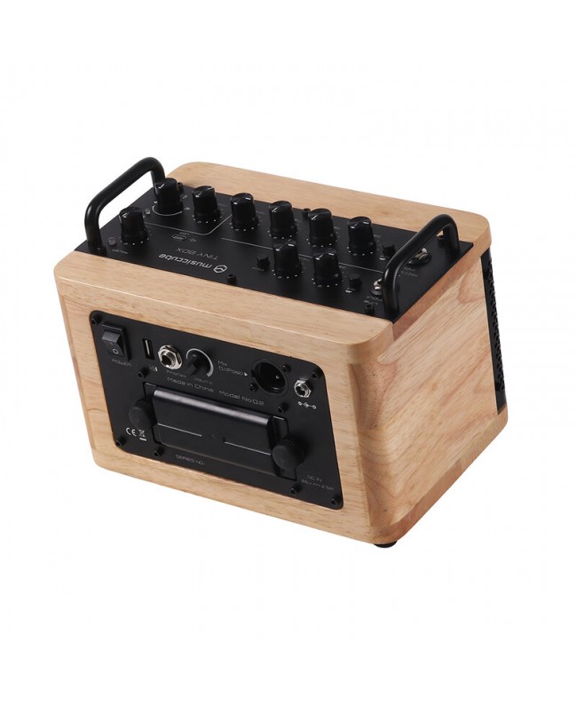 MUSICCUBE Tiny Box D2 - Oak Diffusori a batteria
