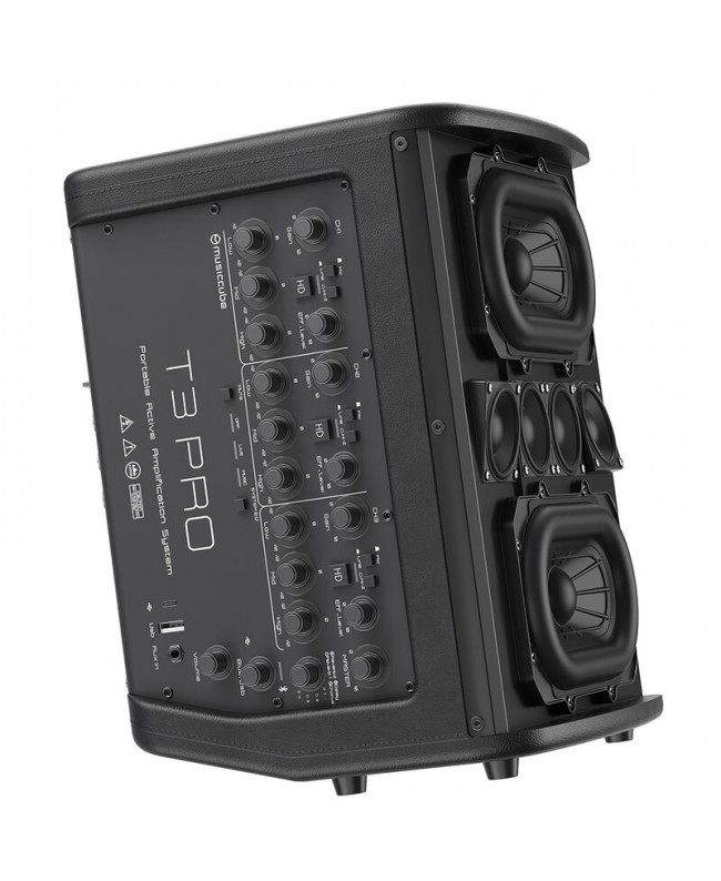 MUSICCUBE T3 Pro Outdoor Performance Speaker Akkubetriebene PA-Lautsprecher