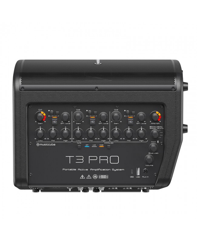 MUSICCUBE T3 Pro Outdoor Performance Speaker Battery powered PA