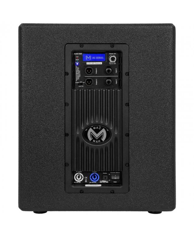 Mac Mah Pack AS 110 (la paire) + AS 812 Sub + Plugger ST18 Komplette PA-Systeme