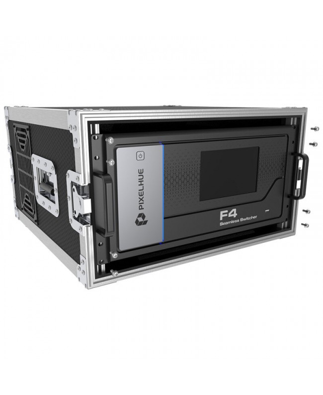 PIXELHUE F4 Mainframe with Flight Case Production Mixer & Switcher