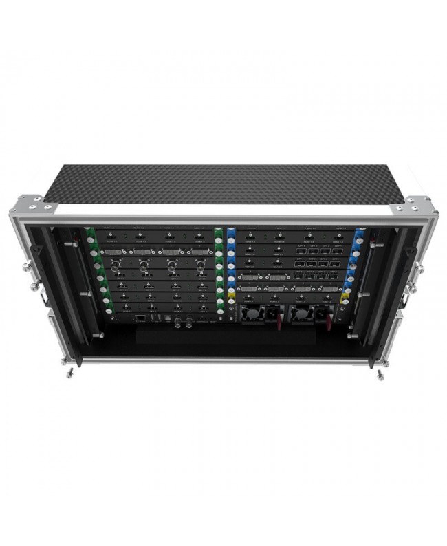 PIXELHUE F4 Mainframe with Flight Case Production Mixer & Switcher