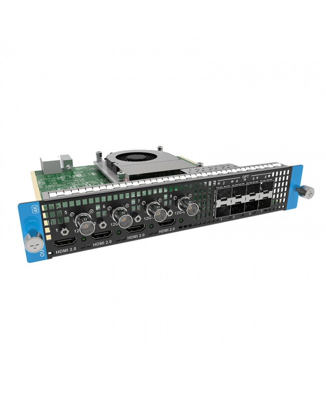 PIXELHUE Q8_HDMI2.0+12G-SDI+Fiber Output Card Moduli funzionali