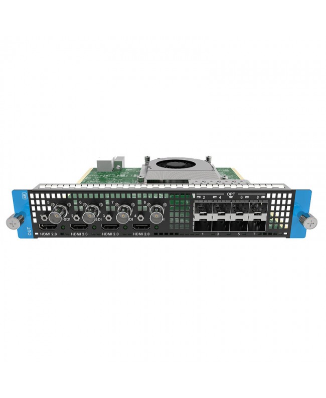 PIXELHUE Q8_HDMI2.0+12G-SDI+Fiber Output Card Funktionsmodule