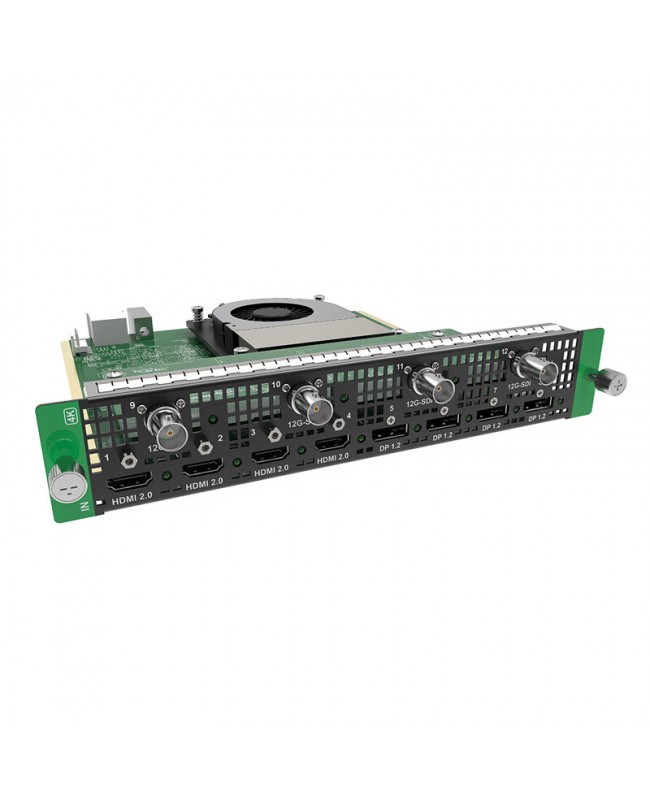 PIXELHUE Q8_HDMI2.0+DP1.2+12G-SDI Input Card Moduli funzionali