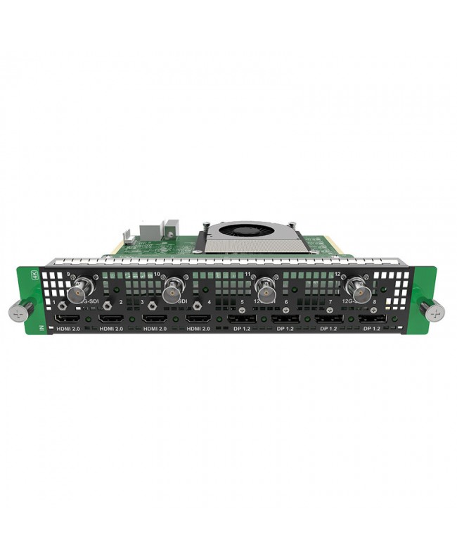 PIXELHUE Q8_HDMI2.0+DP1.2+12G-SDI Input Card Moduli funzionali