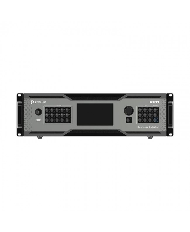 PIXELHUE P20-DS (with Flight Case) SEAMLESS SWITCHER Mixer e Switcher di produzione