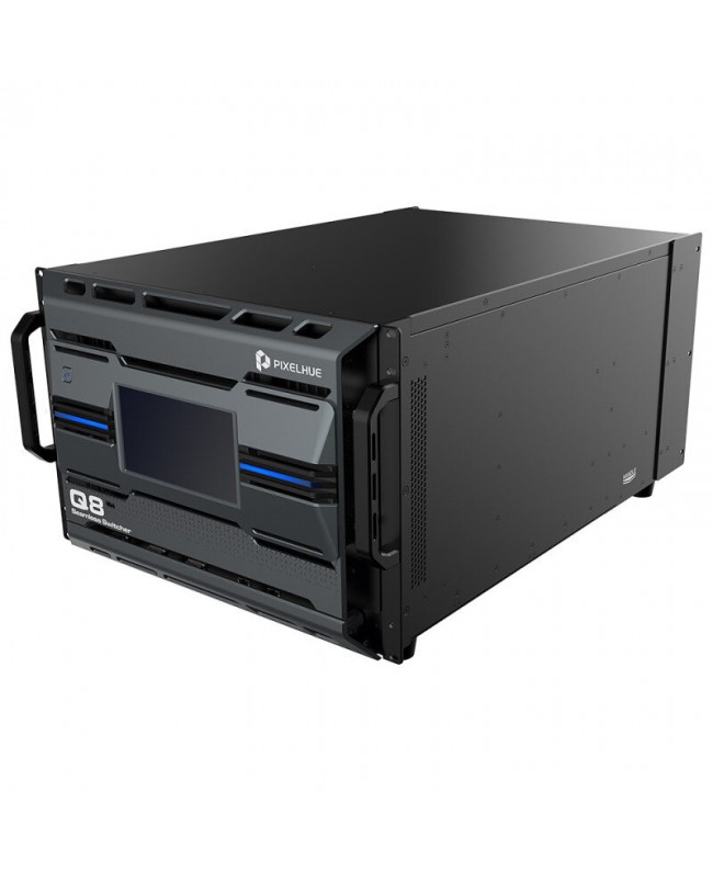 PIXELHUE Q8 mainframe (with flight case) Production Mixer & Switcher