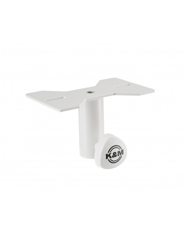 K&M 195/8 Mounting adapter - white Accessories