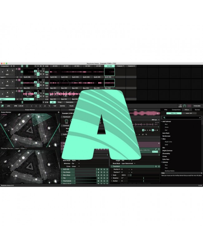 Resolume ARENA7x3EDU Software Controller