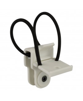 WENTEX CURTFIX Curtain Clamp White Molton- & Bühnenstoffe