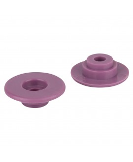 WENTEX CURTFIX Coloured Ring for Curtain Clamp Purple Molton- & Bühnenstoffe