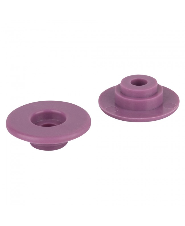 WENTEX CURTFIX Coloured Ring for Curtain Clamp Purple Molton- & Bühnenstoffe