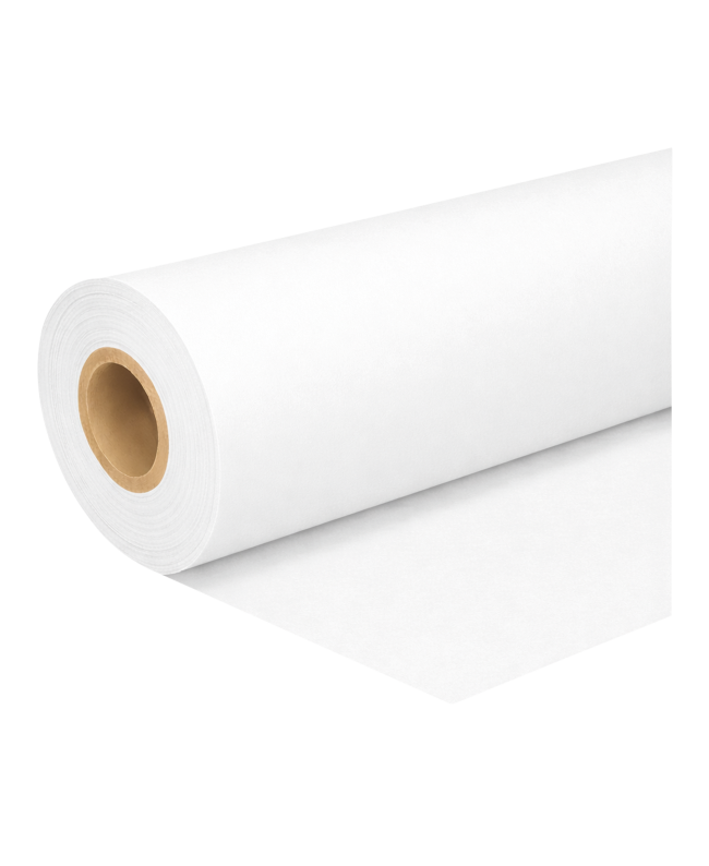 SHOWGEAR Deko Molton 160 g/m² Bolt White, 30m Molton & Stage Fabrics