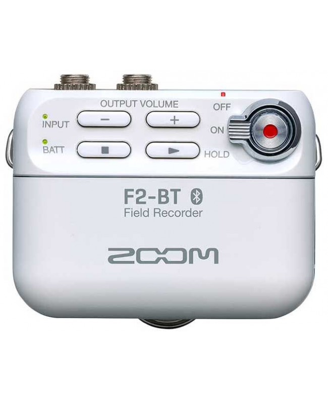 ZOOM F2 BT (weiß) Mobile Recorder