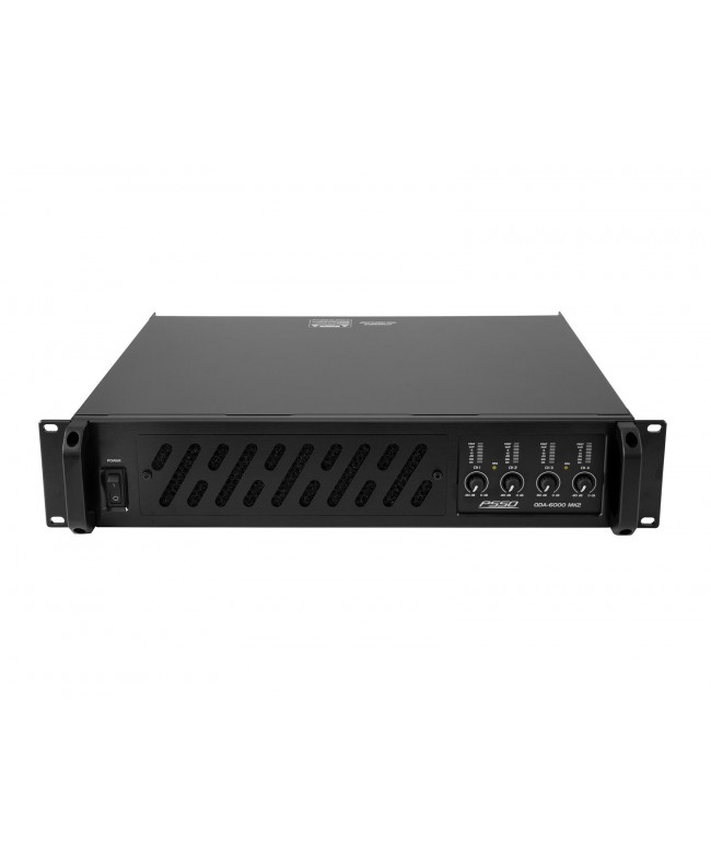 PSSO QDA-6000 MK2 4-Kanal-Endstufe Endstufen