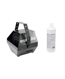 Eurolite Set B-100 Bubble Machine black DMX + Bubble Fluid 1l