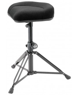 K&M 14056 Drummer's throne Nick black fabric