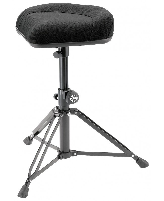 K&M 14056 Drummer's throne Nick black fabric