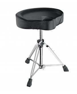K&M 14038 Spindle Drummer's Throne black imitation leather