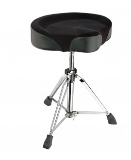 K&M 14039 Spindle Drummer's Throne black velvet