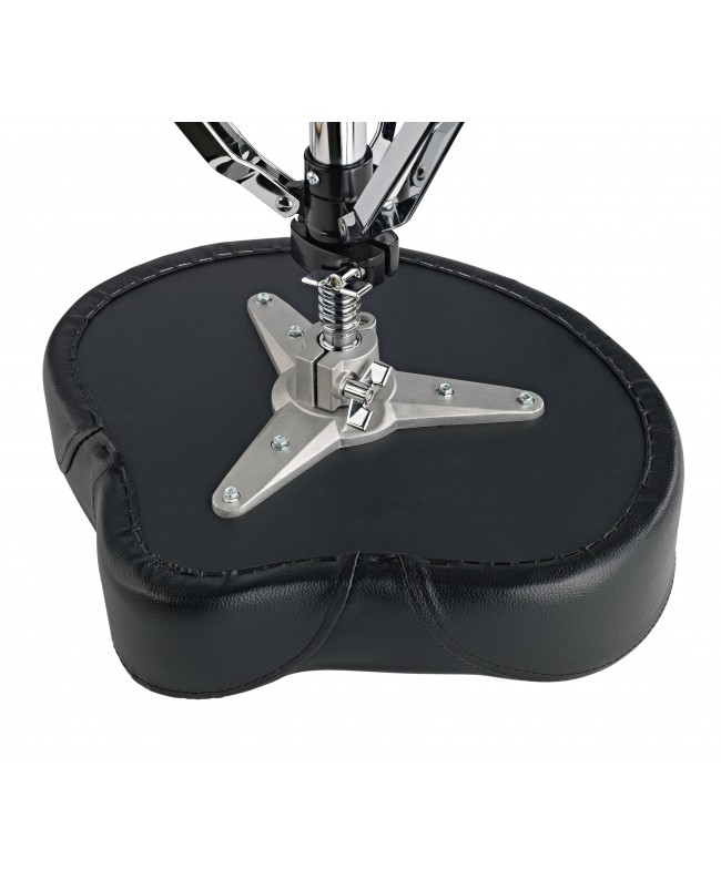 K&M 14038 Spindle Drummer's Throne black imitation leather