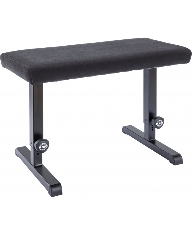 K&M 14086 Piano bench black fabric