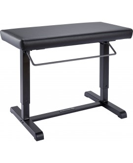 K&M 14080 Piano bench Uplift black imitation leather