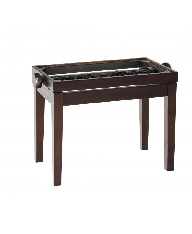 K&M 13720 Piano bench - wooden-frame rosewood matt finish