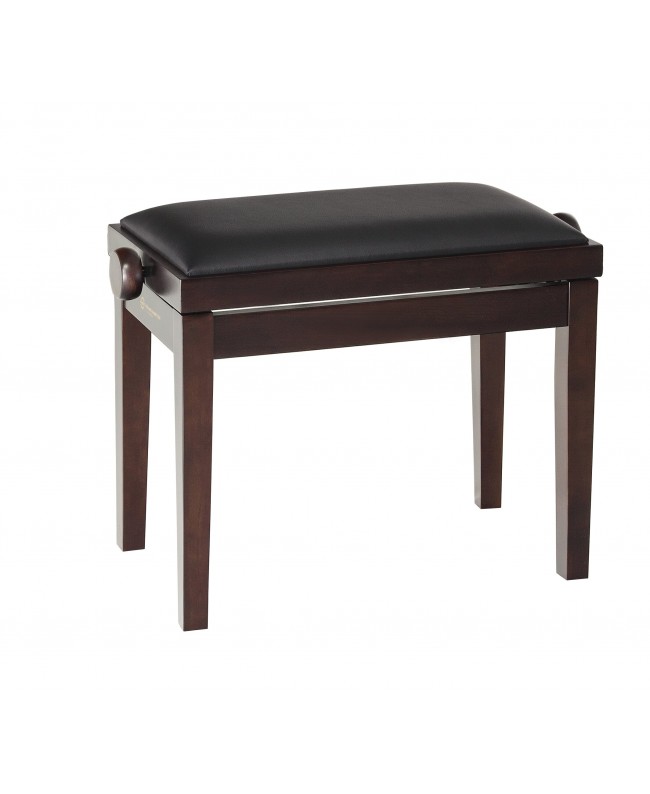 K&M 13720 Piano bench - wooden-frame rosewood matt finish