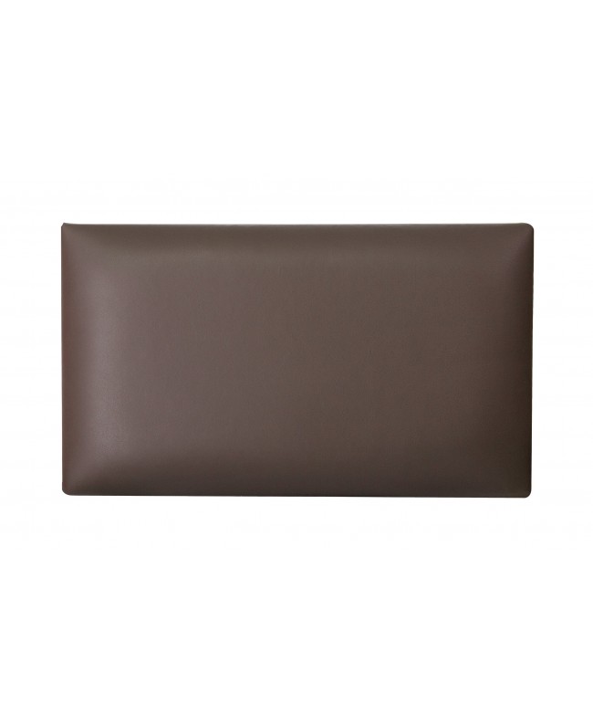 K&M 13821 Seat cushion - imitation leather brown