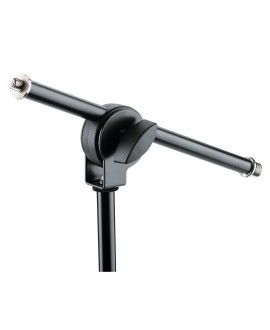 K&M 21431 Mini boom arm black