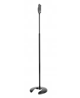 K&M 26075 Stackable one-hand microphone stand black Floor Stands