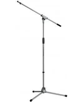 K&M 21060 Microphone stand Soft-Touch gray Floor Stands