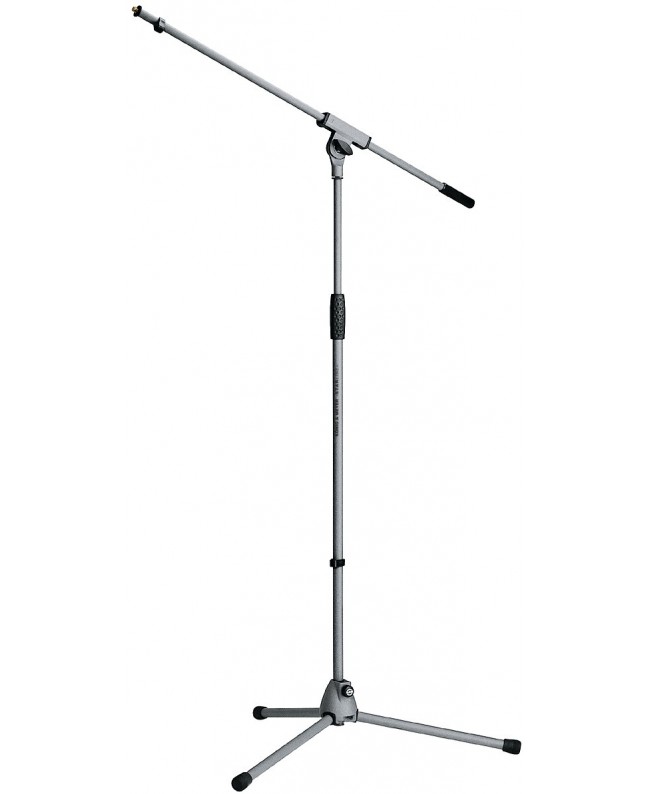 K&M 21060 Microphone stand Soft-Touch gray