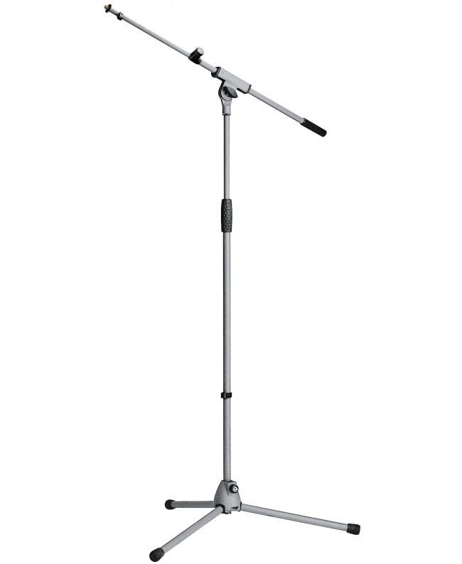 K&M 21080 Microphone stand Soft-Touch gray
